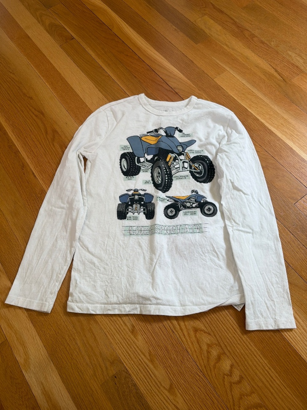 Gap boys organic cotton long sleeve t